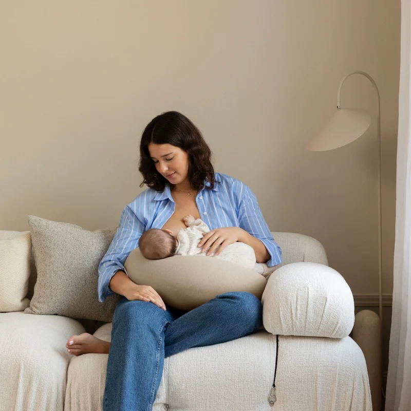 Nursing Pillow - Seashell Beige