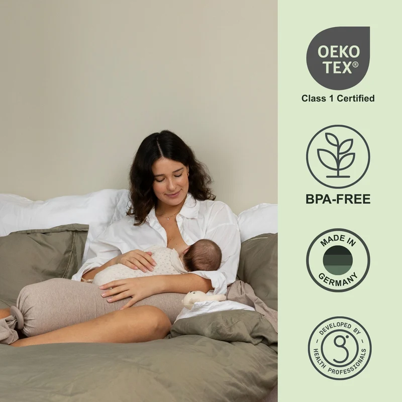 Nursing Pillow - Seashell Beige