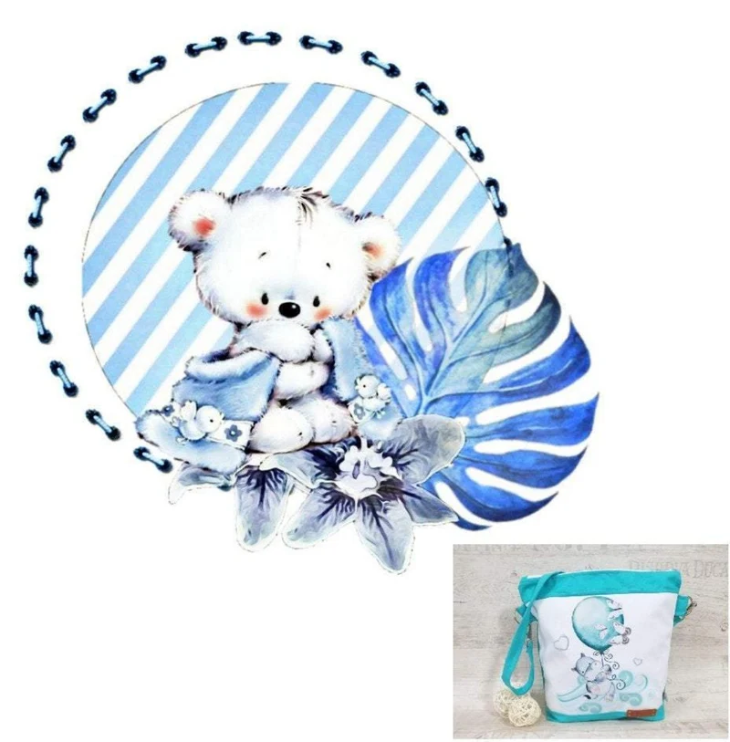 Kindergartentasche, Kindertasche 44 Teddy von Atelier MiaMia