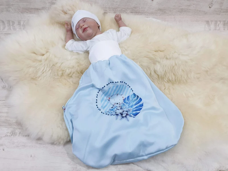Pucksack Deluxe Bärchen, Strampelsack Deluxe 3 von Atelier MiaMia