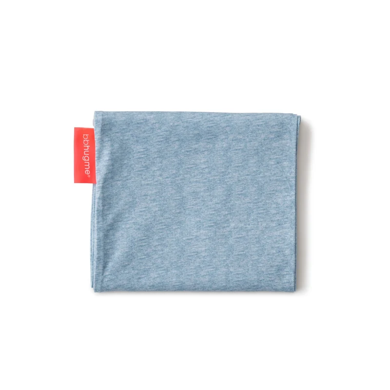 Extra Nursing Pillow Cover - Blue Melange