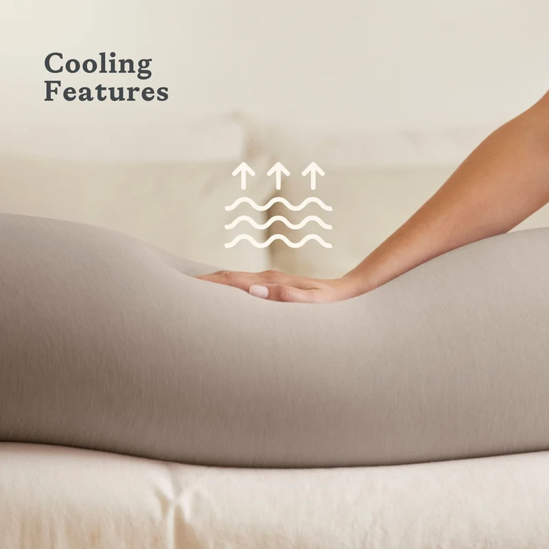 Pregnancy Pillow - Seashell Beige
