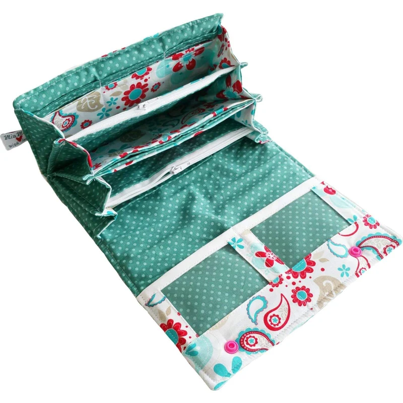 Geldbörse, Damengeldbörse, Clutch von Atelier MiaMia