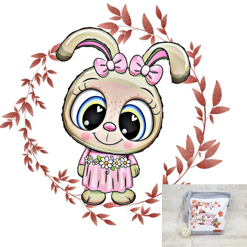 Kindergartentasche, Kindertasche 18 Haseline von Atelier MiaMia
