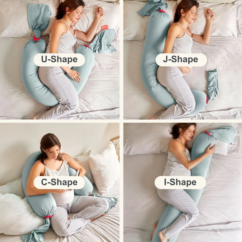 Pregnancy Pillow - Eucalyptus