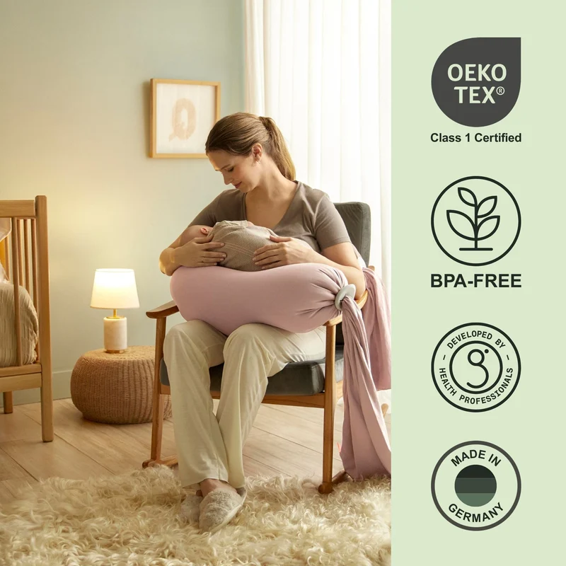Pregnancy Pillow - Dusty Pink