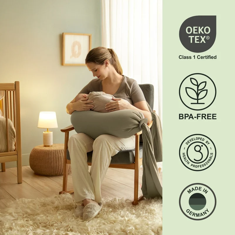 Pregnancy Pillow - Dusty Olive
