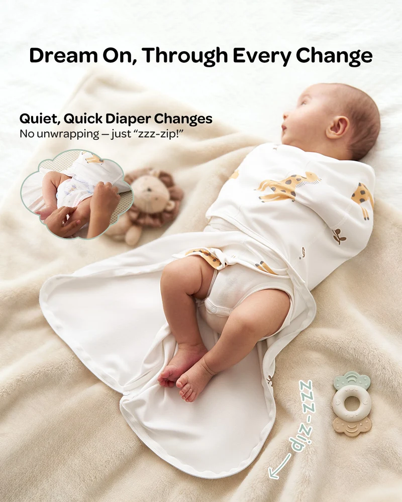 Momcozy Easy-Pucktuch für Babys von 0–3 Monaten