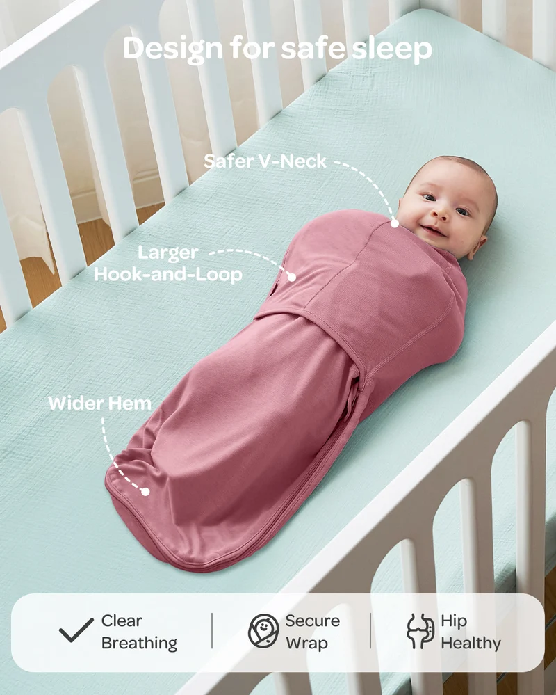Momcozy Easy-Pucktuch für Babys von 0–3 Monaten