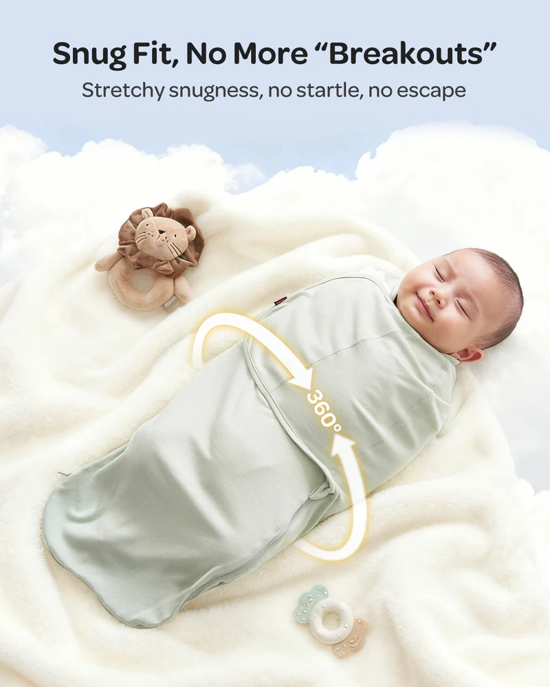 Momcozy Easy-Pucktuch für Babys von 0–3 Monaten