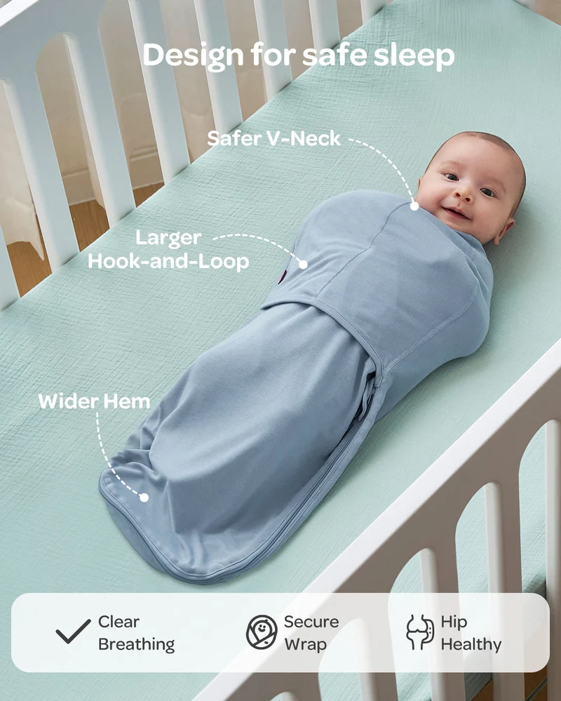 Momcozy Easy-Pucktuch für Babys von 0–3 Monaten