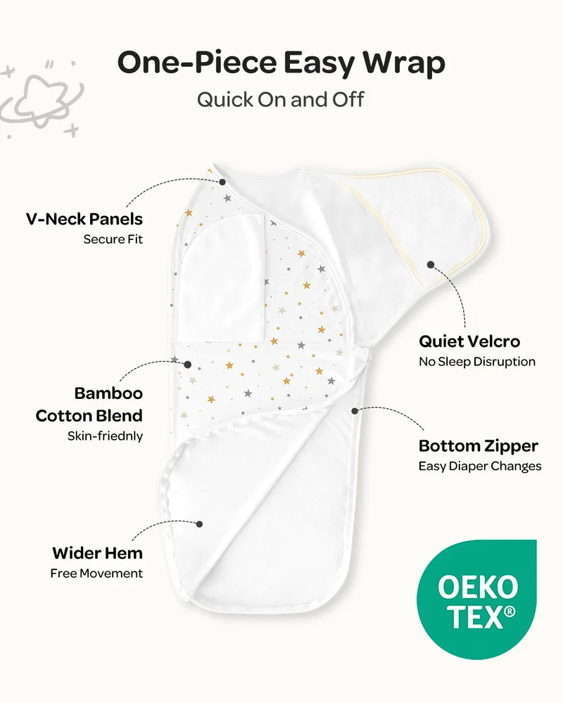 Momcozy Easy-Pucktuch für Babys von 0–3 Monaten