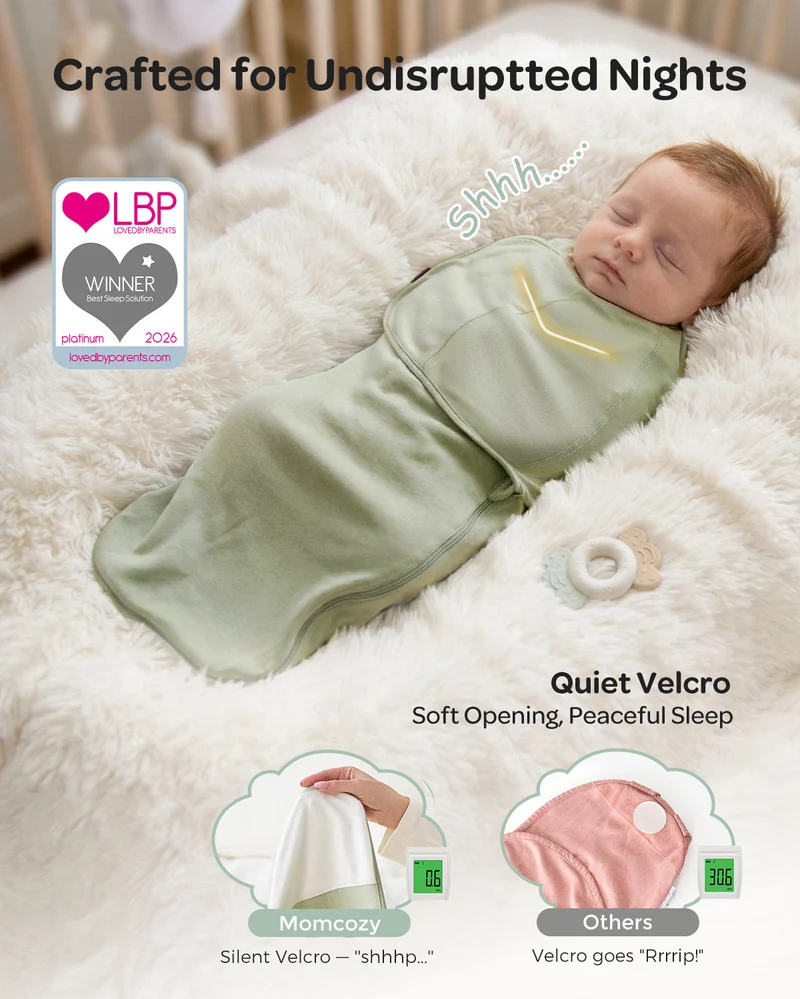 Momcozy Easy-Pucktuch für Babys von 0–3 Monaten