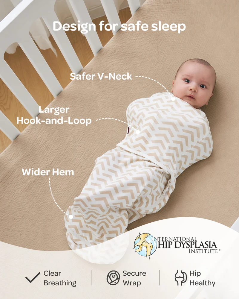 Momcozy Easy-Pucktuch für Babys von 0–3 Monaten