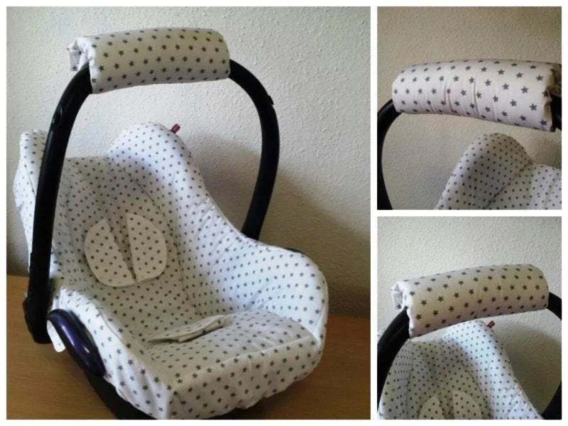 Armpolster, Tragepolster Babyschale von Atelier MiaMia