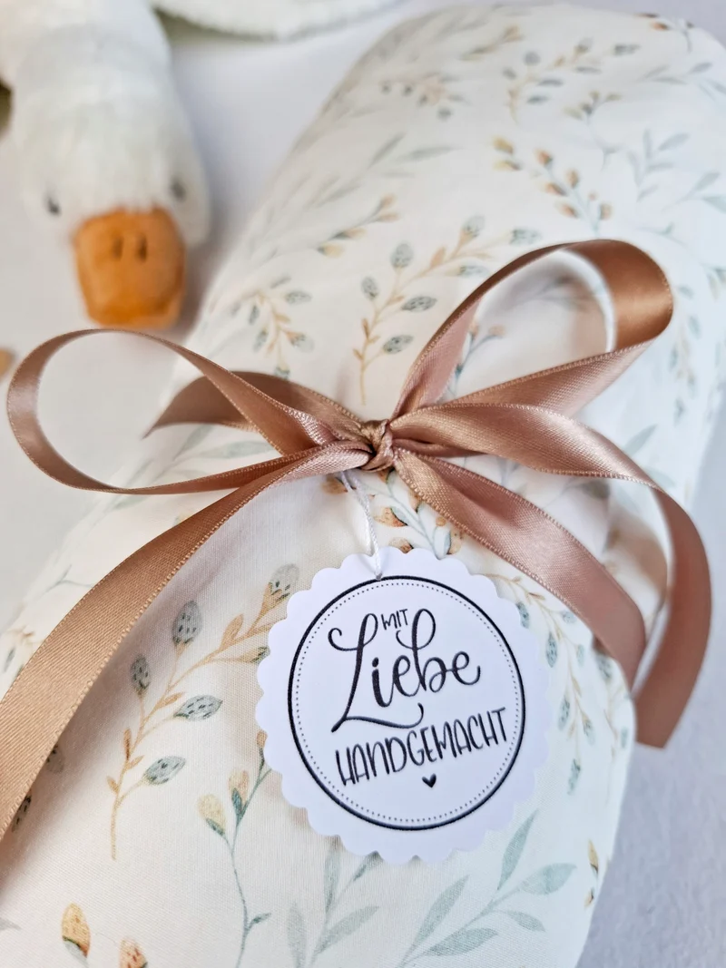 BABY KUSCHELDECKE mit Plüsch "Weidenkätzchen"