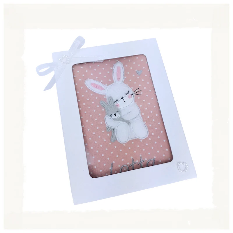 WÄRMEKISSEN "Häschen" personalisierbar mit Geschenkbox
