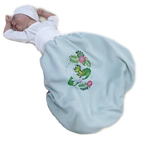 Pucksack/Strampelsack Deluxe // 12 Frosch von Atelier MiaMia