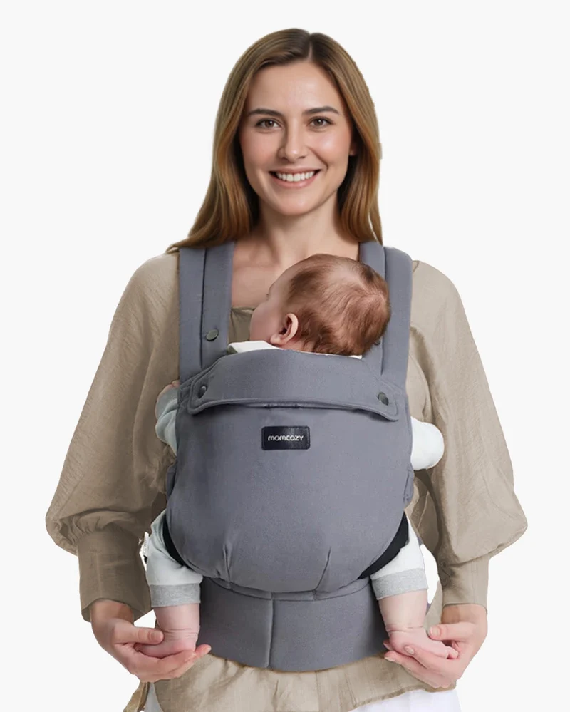 Momcozy PureHug Babytrage – Farbe Grau