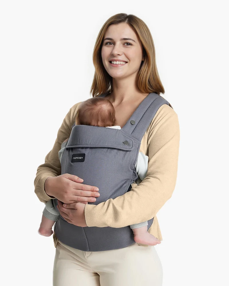 Momcozy PureHug Babytrage – Farbe Grau