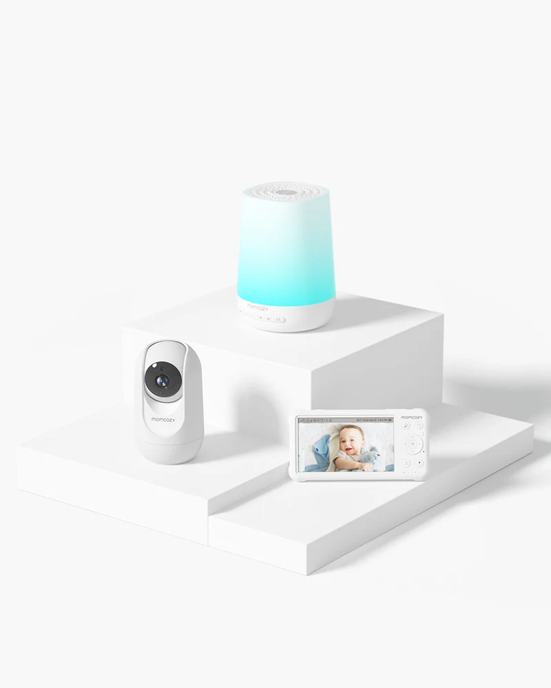 Baby Sicherheits-Bundle: Intelligente Baby Sound Maschine und ein Babyphone