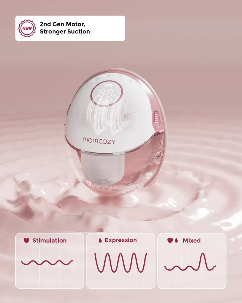 Momcozy Mobile Style™ Freihändige Milchpumpe | M6