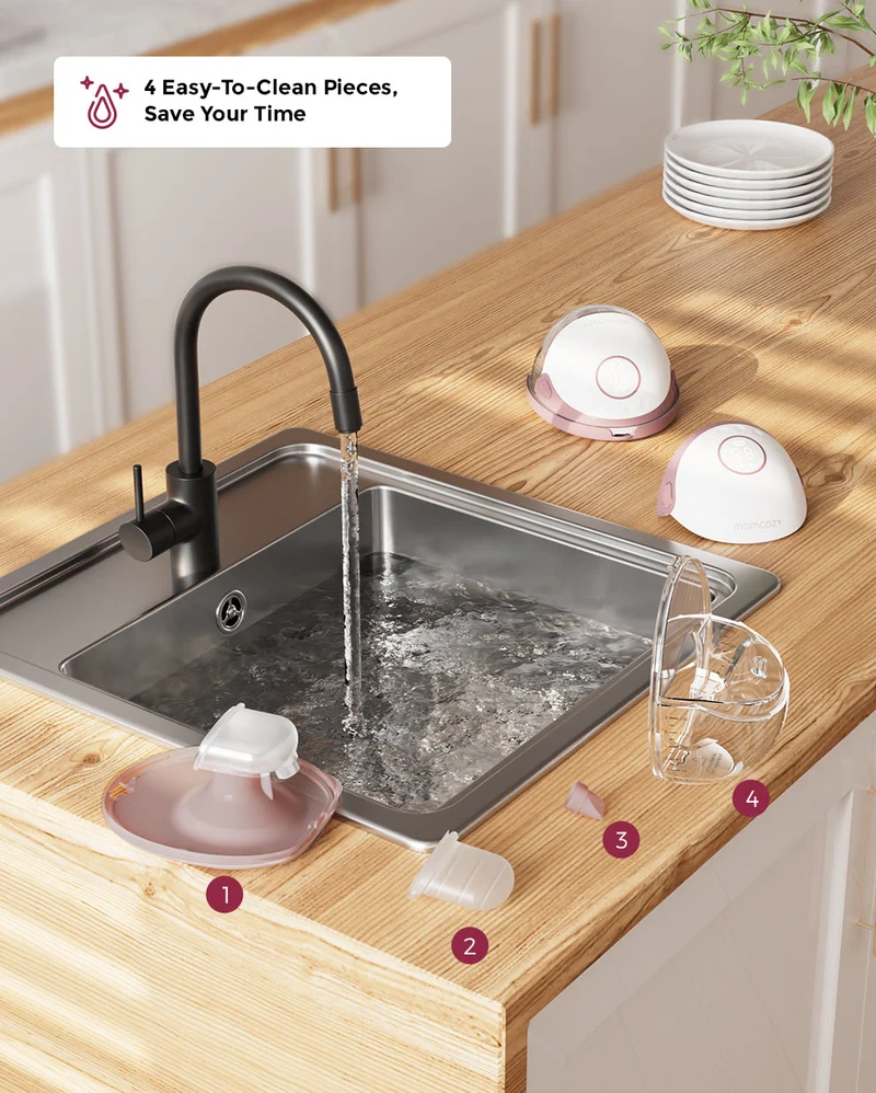 Momcozy Mobile Style™ Freihändige Milchpumpe | M6