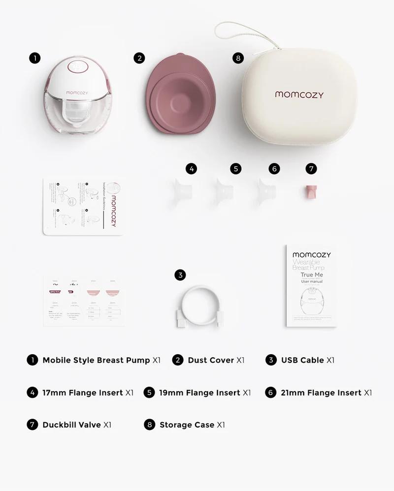 Momcozy Mobile Style™ Freihändige Milchpumpe | M6