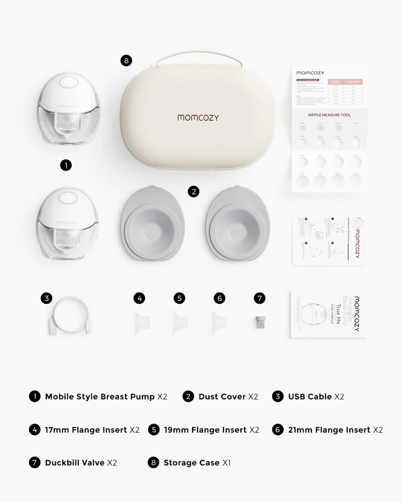 Momcozy Mobile Style™ Freihändige Milchpumpe | M6