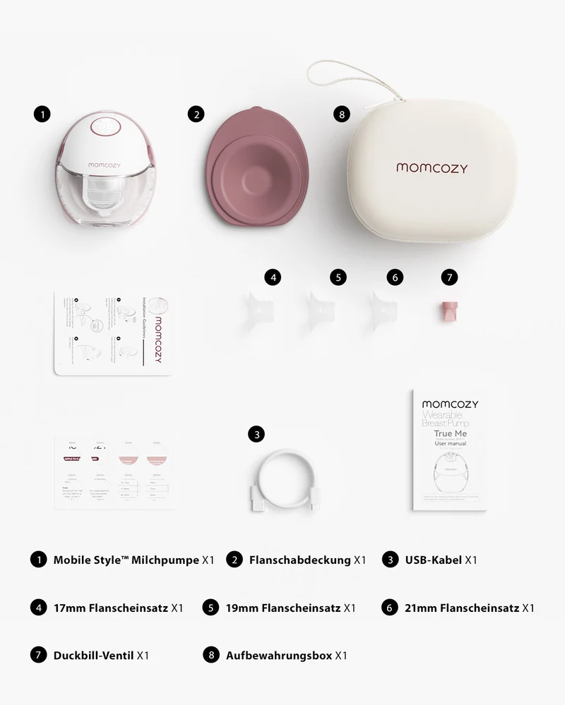 Momcozy Mobile Style™ Freihändige Milchpumpe | M6