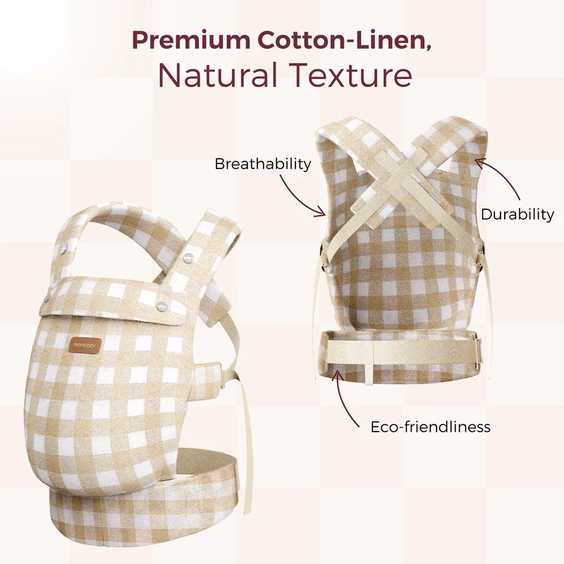Momcozy PureHug Babytrage - Ergonomisch, gemütlich und federleicht
