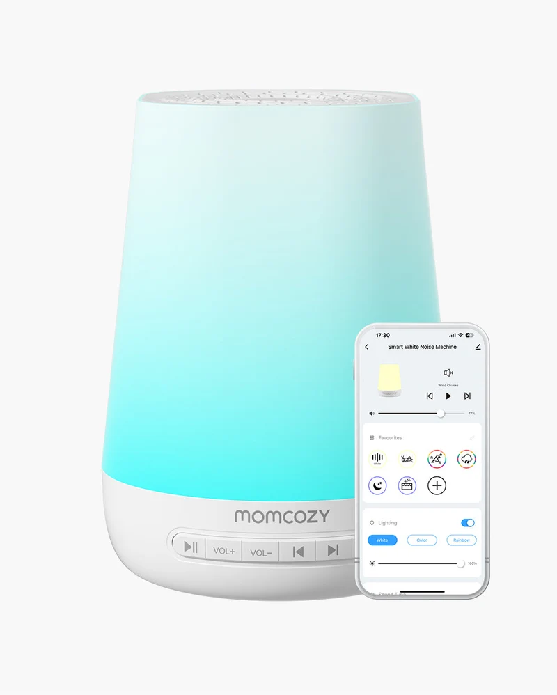 Intelligente Baby Sound Maschine - App Fernbedienung