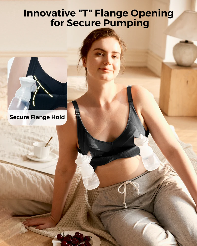 Momcozy Tencel™-Gewebe Kabelloser & nahtloser Pump-BH