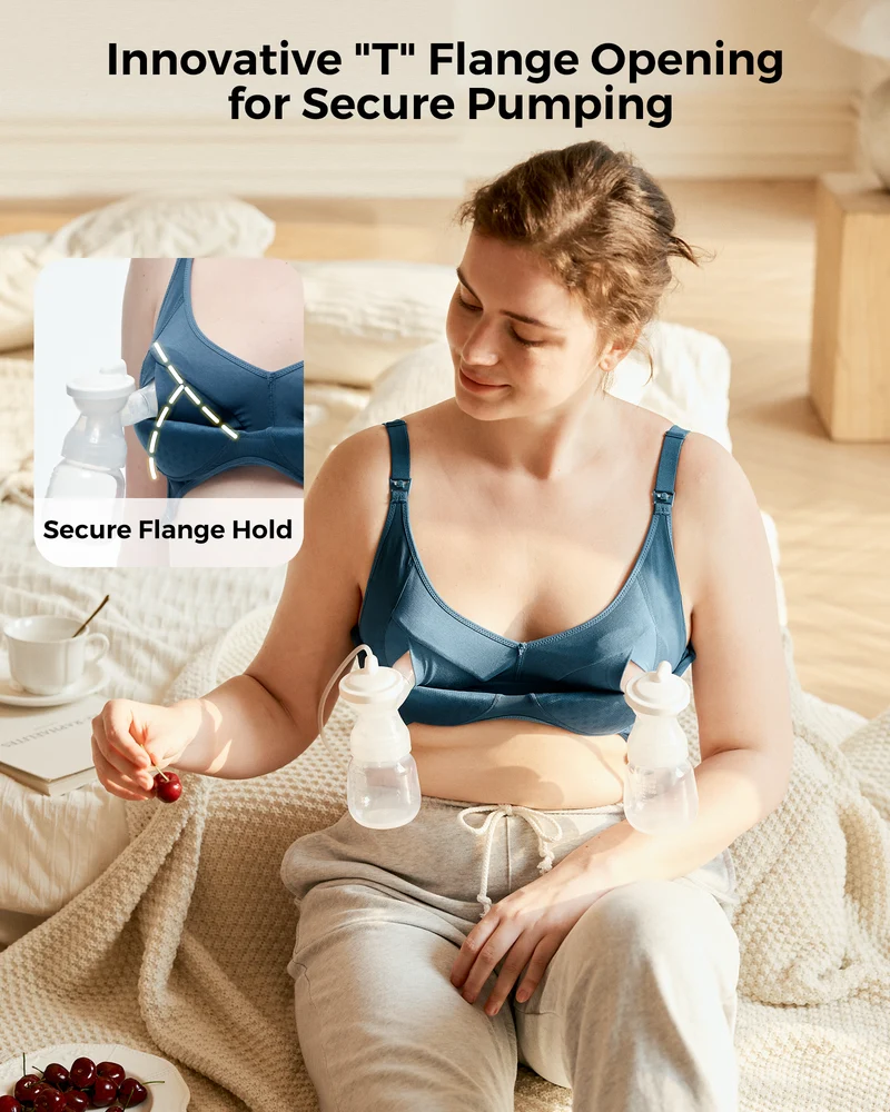 Momcozy Tencel™-Gewebe Kabelloser & nahtloser Pump-BH