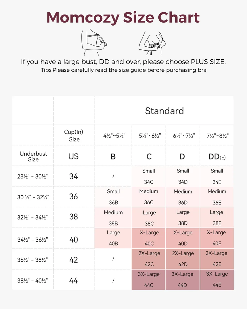 Momcozy Tencel™-Gewebe Kabelloser & nahtloser Pump-BH