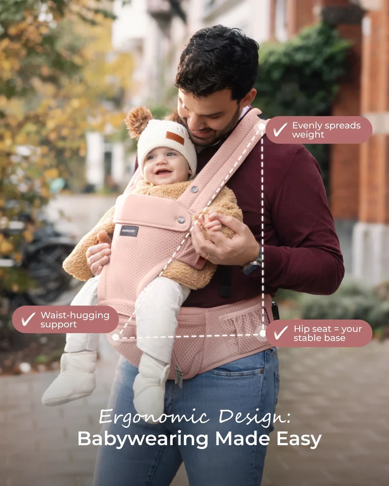 Momcozy Move2Fit Hüftsitztrage