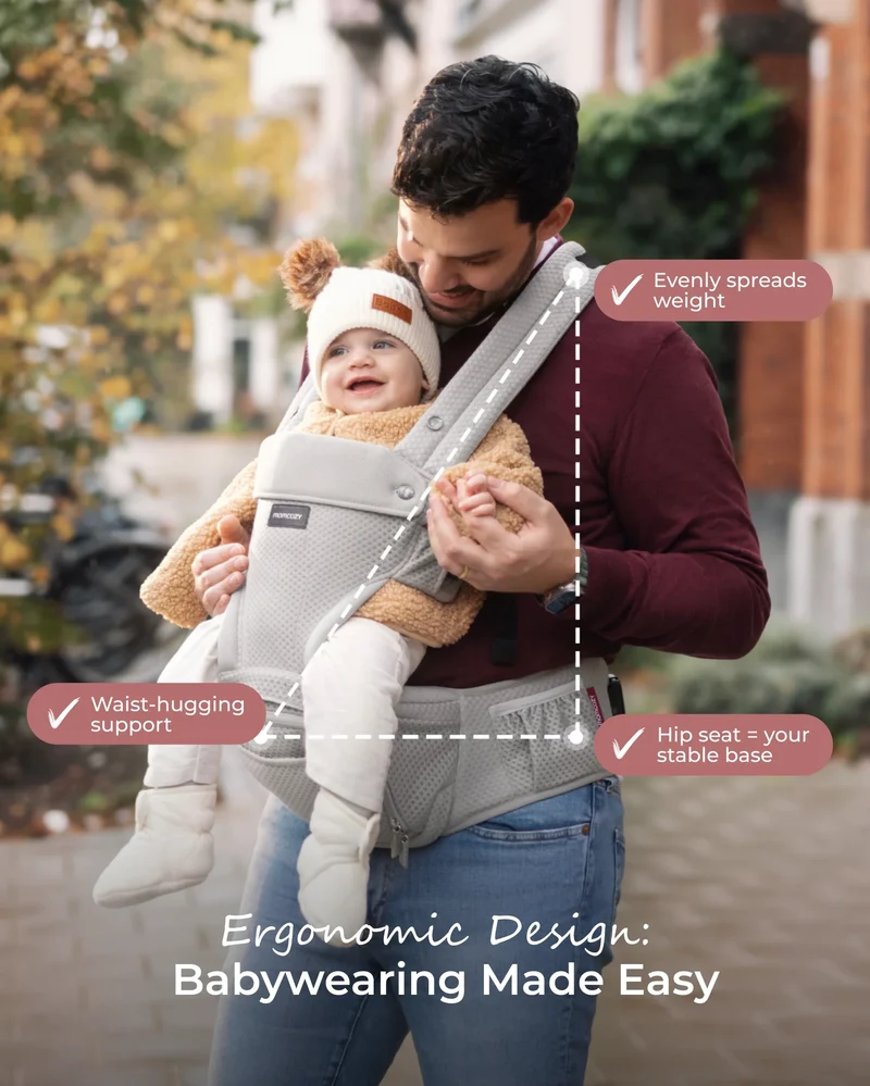 Momcozy Move2Fit Hüftsitztrage