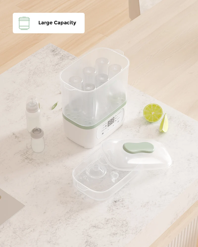 8-in-1 Babyflaschen Dampfsterilisator
