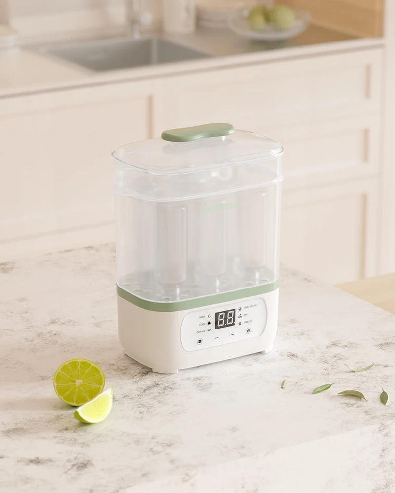 8-in-1 Babyflaschen Dampfsterilisator