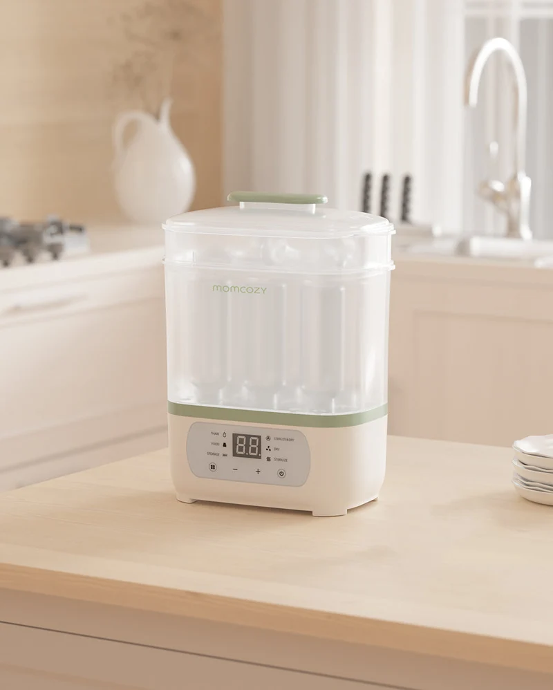 8-in-1 Babyflaschen Dampfsterilisator