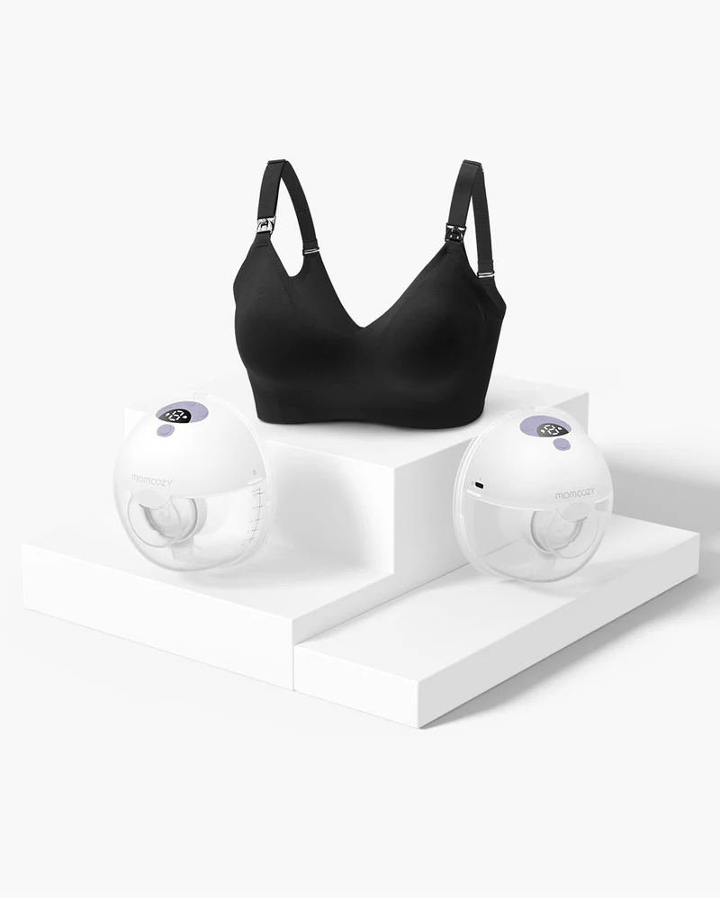 M5 Smart BH Bundle: Zwei M5 Smart kabellose, freihändige Milchpumpe und Omni BH(YN21)