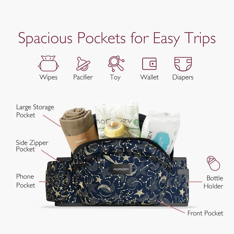 Momcozy Wander360 Hüftsitztrage