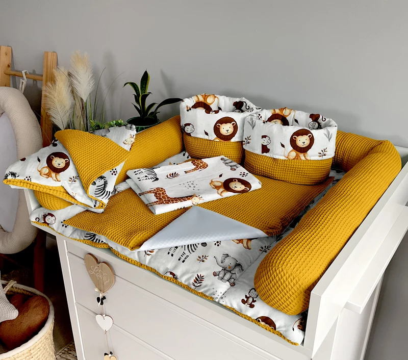 Changing mat | set of 6 elements | ZOO and honey