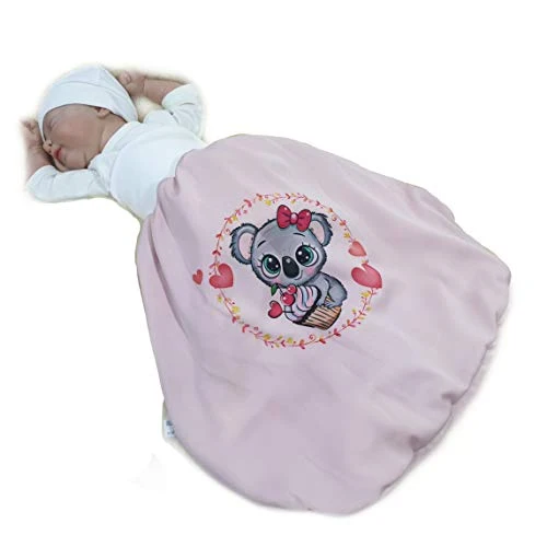 Pucksack/Strampelsack Deluxe // 18 Koala Cupcake von Atelier MiaMia