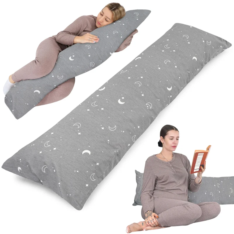 Seitenschläferkissen 145x40 cm - Komfort-Schlafkissen Body Pillow