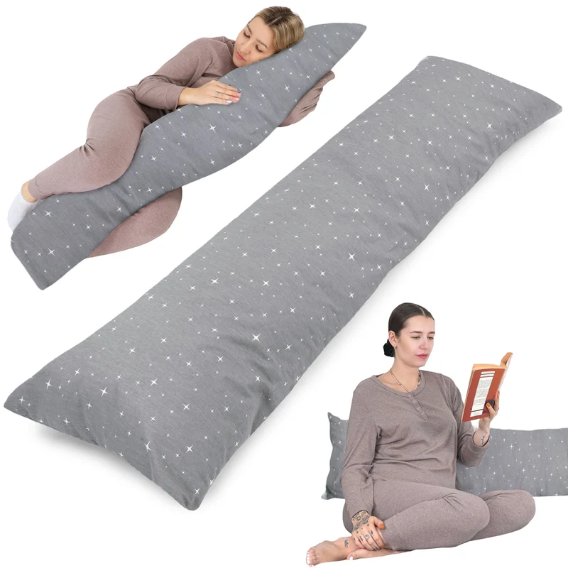 Seitenschläferkissen 145x40 cm - Komfort-Schlafkissen Body Pillow