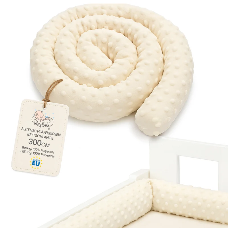 Bettschlange Seitenschläferkissen Body Pillow - Kopfkissen lang Bettrolle Schlafkissen Nackenrolle