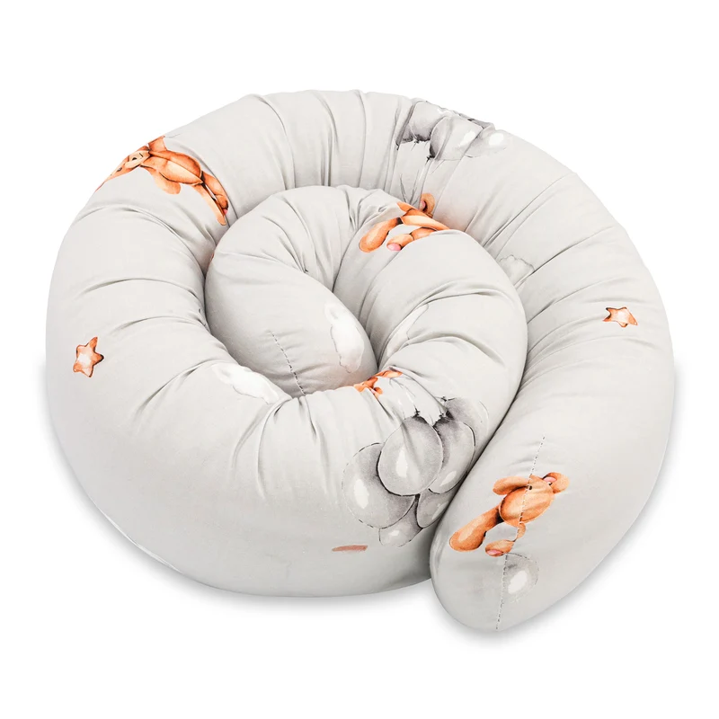 Bettschlange Seitenschläferkissen Body Pillow - Kopfkissen lang Bettrolle Schlafkissen Nackenrolle