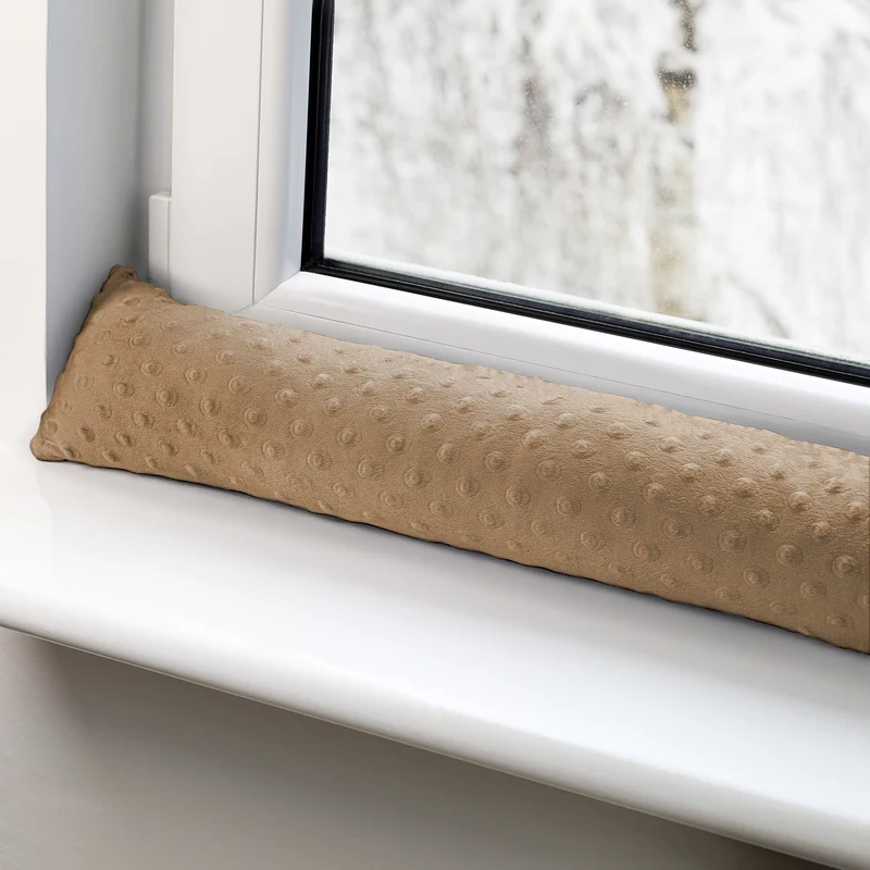 Zugluftstopper für Türen und Fenster - Türdichtung Luftzugstopper Schalldämmung Windstopper