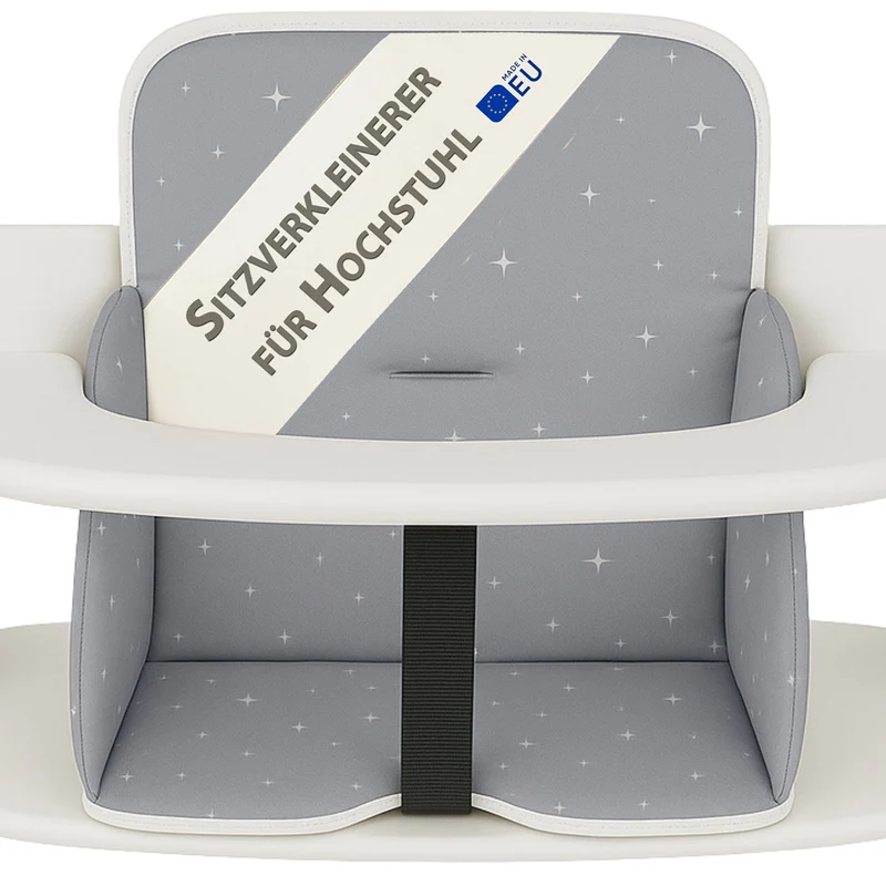 Sitzverkleinerer für Hochstuhl Baby Sitzkissen Stuhl 35x30x17 cm- Kinder Sitzauflage für Hauck und Stokke Kinderhochstuhl High Chair Cover für Kinderstuhl Babystuhl und Hochstühle